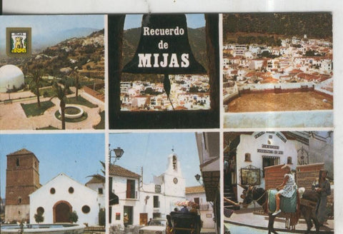 Postal 010414: Vistas tipica de Mijas en Malaga