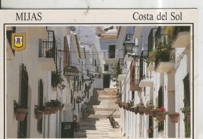 Postal 010417: Calle tipica de Mijas en Malaga