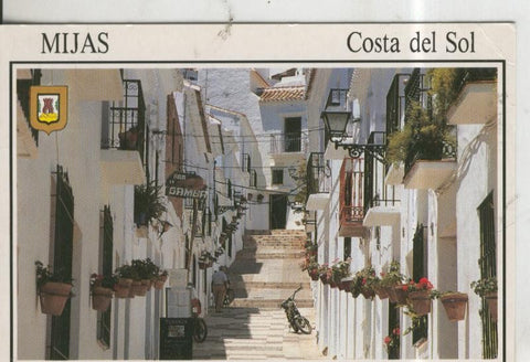 Postal 010417: Calle tipica de Mijas en Malaga
