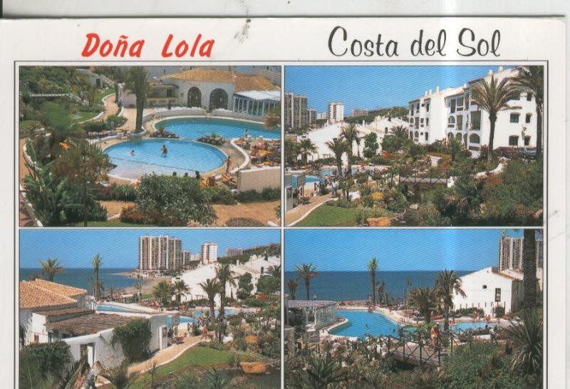 Postal 010425: Vistas diversas complejo Doña Lola de Mijas en Malaga