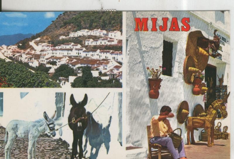 Postal 010426: Vistas diversas de Mijas en Malaga