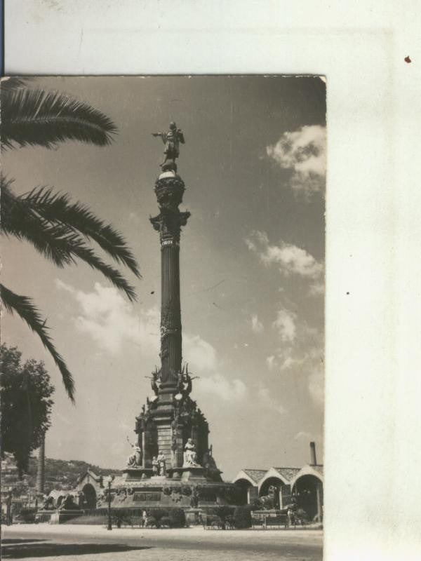 Postal 010436: Monumento a Colon en Barcelona