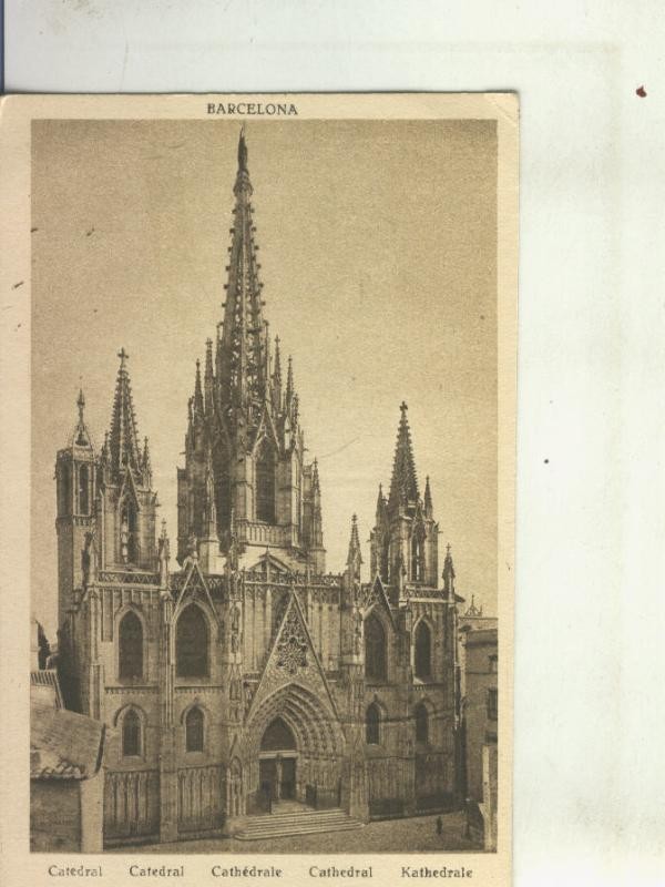 Postal 010439:  Catedral de Barcelona