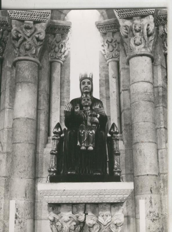 Postal 010484: Imatge de Santa Maria en Sant Marti Sarroca