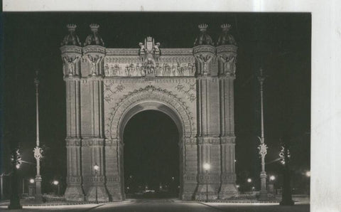 Postal 010491: Arco de Triunfo en Barcelona