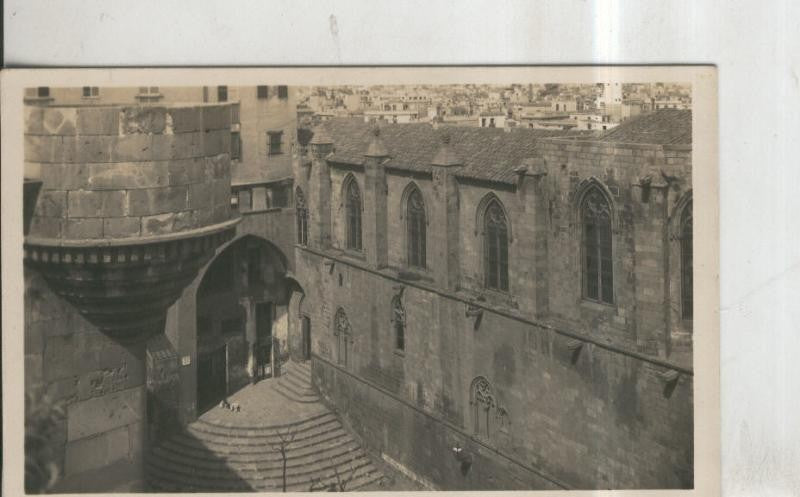 Postal 010507: Plaza del Rey en el barrio gotico de Barcelona