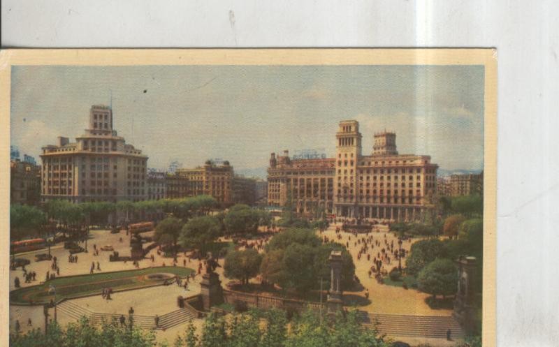 Postal 010509: Plaza de Cataluña de Barcelona