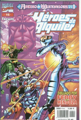 Heroes de Alquiler numero 15 el asedio de Mundagore parte I