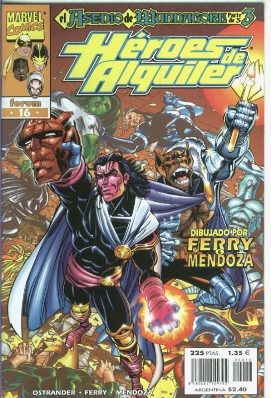 Heroes de Alquiler numero 16: El asedio de Mundagore parte 3