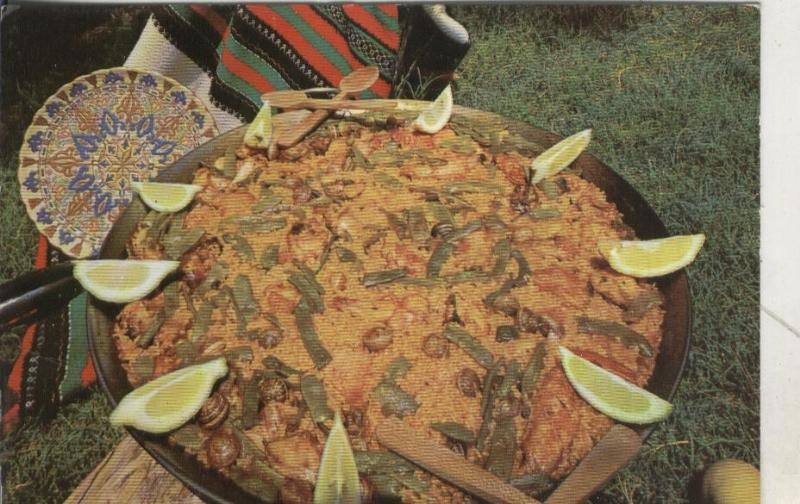 Postal 004240 : Valencia: paella valenciana