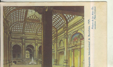 Postal 010512: Exposicion Internacional de Barcelona, 1929, Palacio de las Artes Decorativas