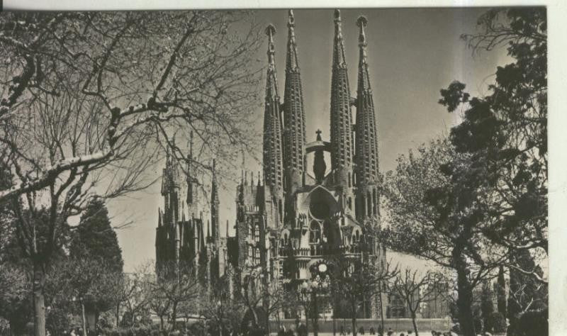 Postal 010513: Templo de la Sagrada Familia de Barcelona