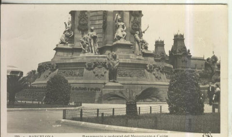 Postal 010531: Monumento a Colon en Barcelona  