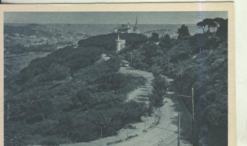 Postal 010535: Tranvia de Vallvidrera en Barcelona  