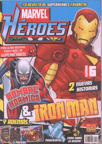 Marvel Heroes revista informacion numero 06