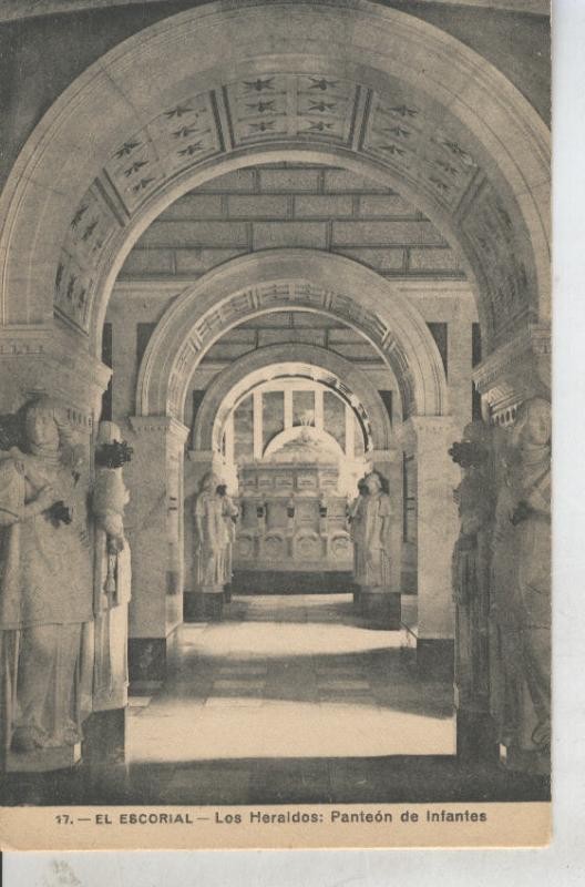 Postal 010829: Los Heraldos, Panteon de Infantes en El Escorial, Madrid