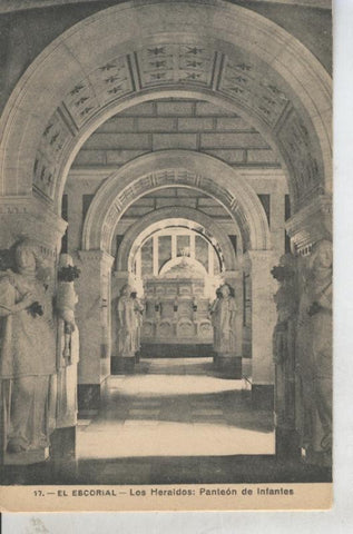 Postal 010829: Los Heraldos, Panteon de Infantes en El Escorial, Madrid