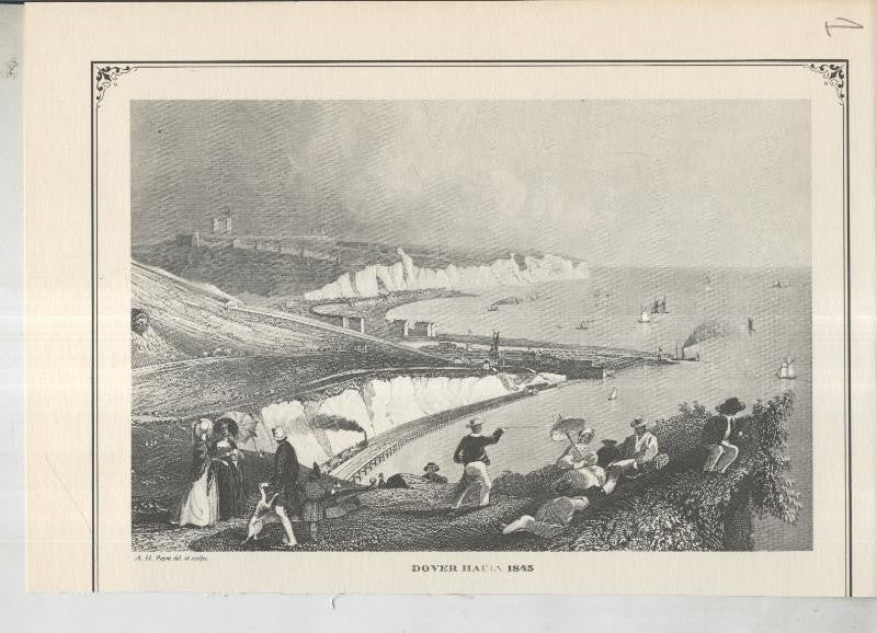 Lamina 01: Dover hacia 1845