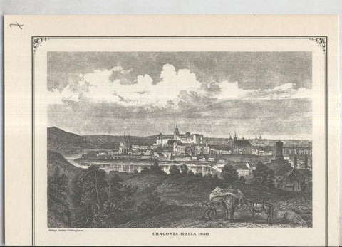 Lamina 07: Cracovia hacia 1850