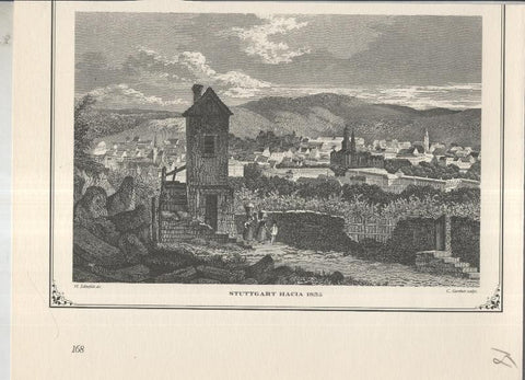 Lamina 18: Stuttgart hacia 1835