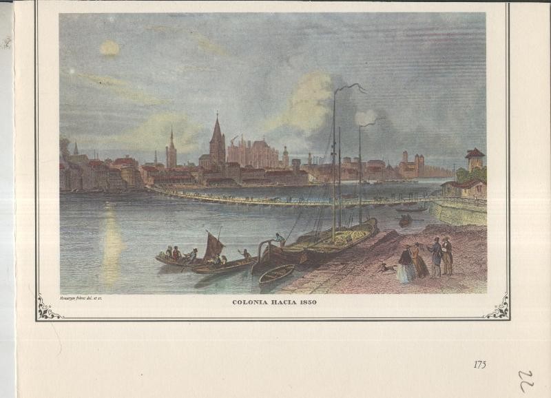 Lamina 22: Colonia hacia 18590