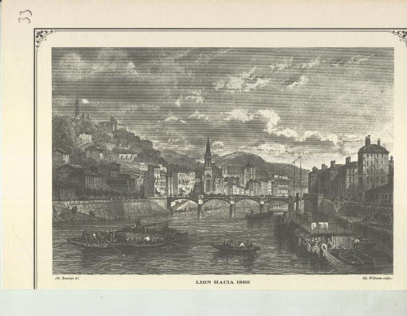 Lamina 33: Lion hacia 1860