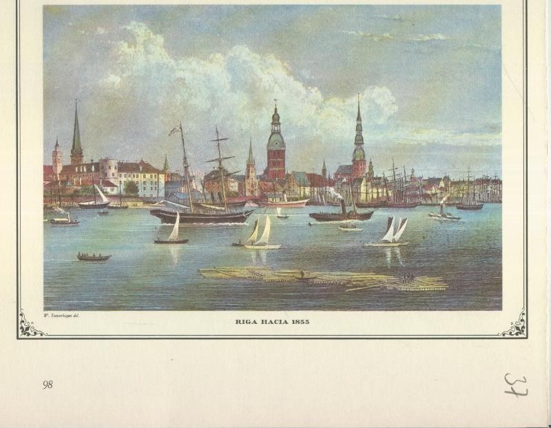 Lamina 37: Riga hacia 1855