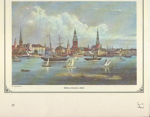 Lamina 37: Riga hacia 1855