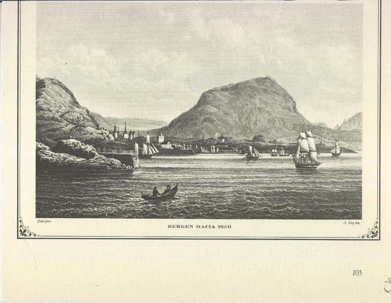 Lamina 43: Bergen hacia 1850