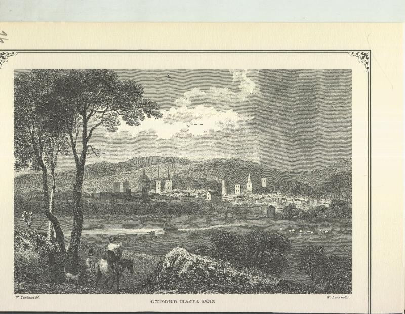 Lamina 46: Oxford hacia 1835