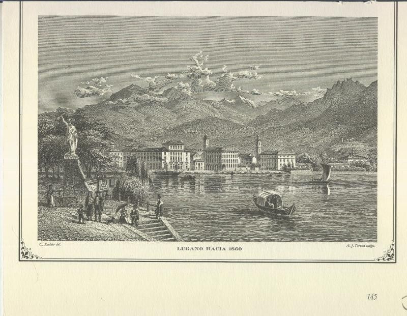Lamina 53: Lugano hacia 1860
