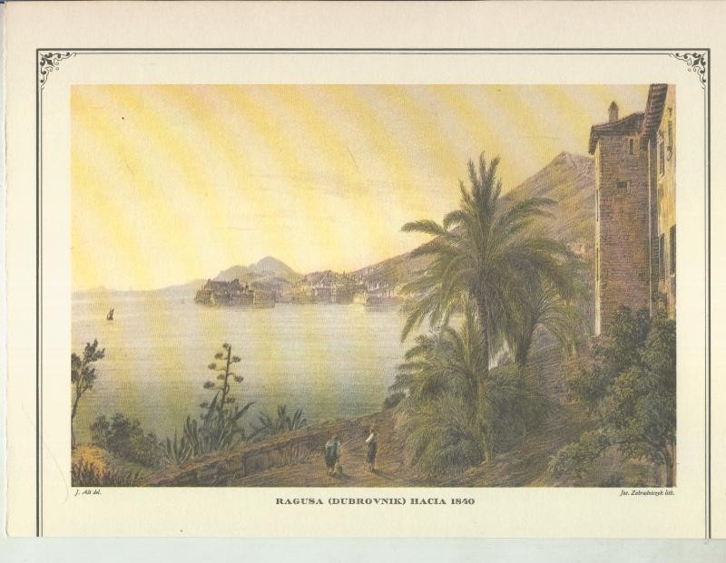Lamina 65: Ragusa (dubrovnik) hacia 1840