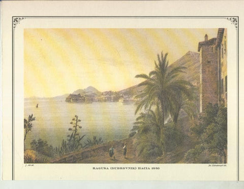 Lamina 65: Ragusa (dubrovnik) hacia 1840