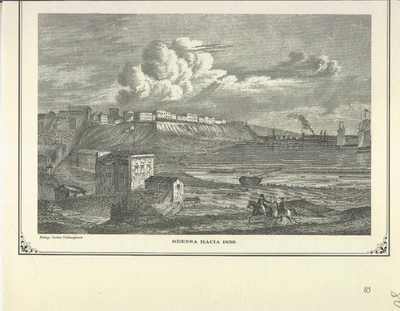 Lamina 80: Odessa hacia 1830