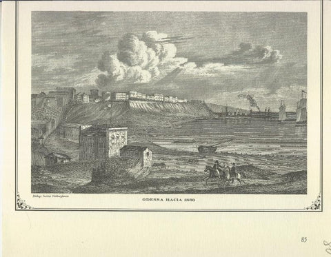 Lamina 80: Odessa hacia 1830