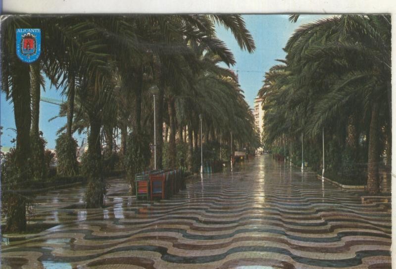 Postal 005936 : Explanada de España, alicante