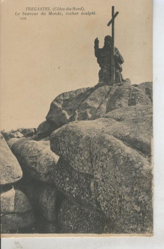 Postal 010839: Le sauveur du monde en Tregastel
