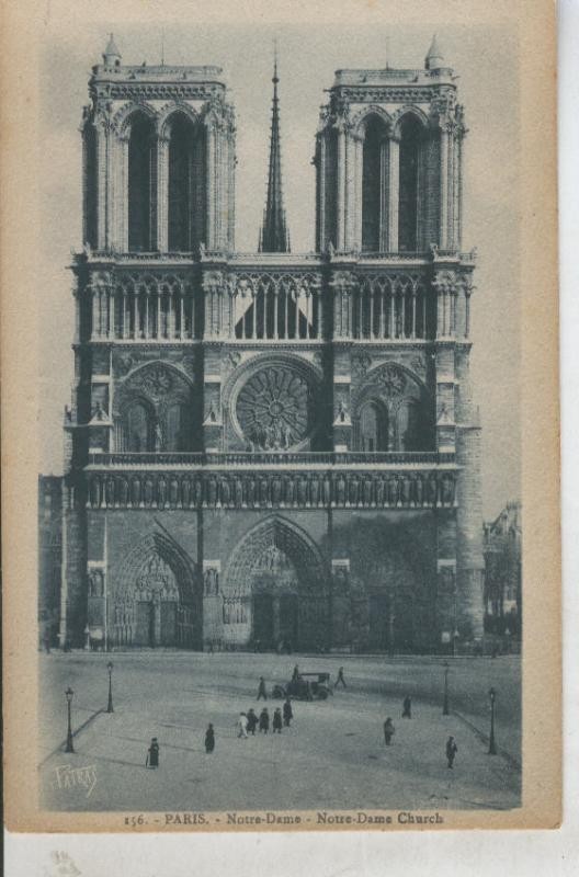 Postal 010850: Notre Dame de Paris