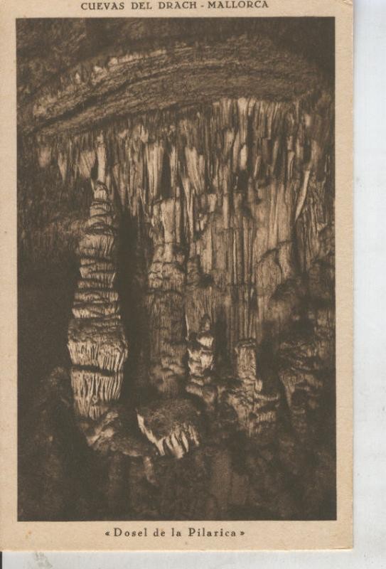 Postal 010863: Dosel de la Pilarica en las cuevas del Drach en Mallorca