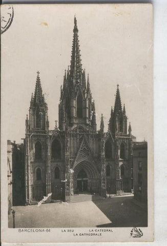 Postal 010865: La Catedral de Barcelona