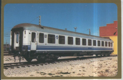 Postal 010876: Coche de viajeros Bc10x-12625 en Madrid 1998