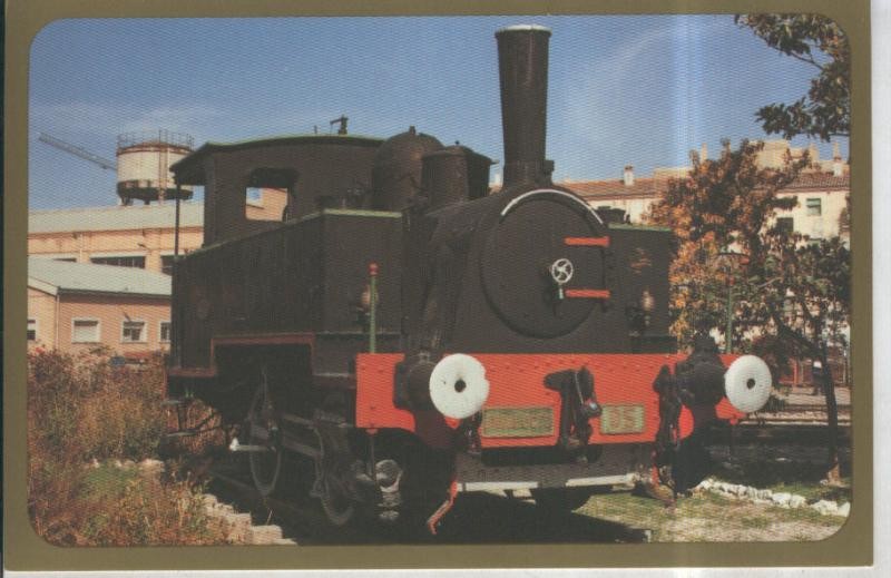 Postal 010885: Locomotora de vapor 020-0241, Granada 1991