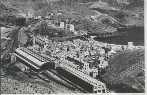 Postal 010893: Estacion de Port Bou, Gerona en 1940