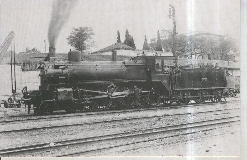 Postal 010903: Locomotora de vapor 230-2085