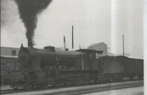 Postal 010911: Locomotora vapor 240-2055, Pontevedra 1968