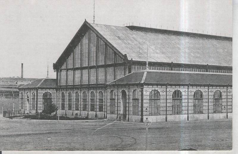 Postal 010925: Estacion de Madrid-Delicias en 1881
