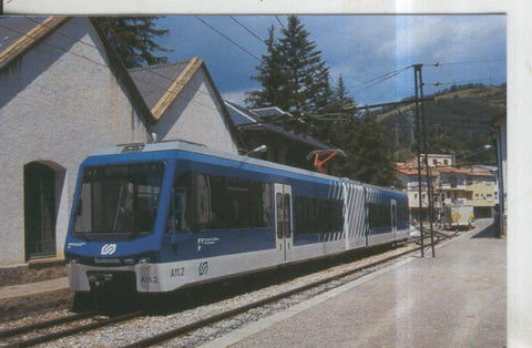Postal 010926: Cremallera de Nuria, estacion Ribes Vila en 2003