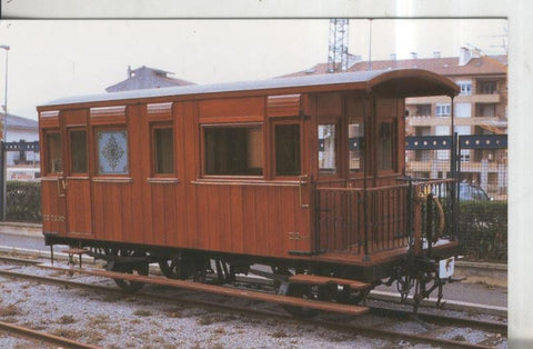 Postal 010938: Coche salon Z2 Ferrocarril anglo navarro, azpeitia 1996