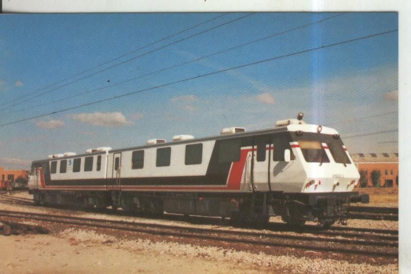 Postal 010987: Vehiculo auscultador de carriles por ultrasonidos VUR-606