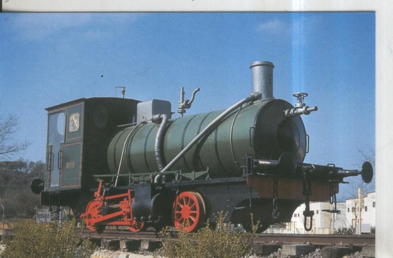 Postal 010994: Locomotora vapor 1-2-OT numero 1 en Blanez en 2003
